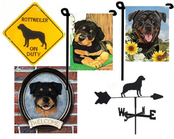Rottweiler outdoor decor
